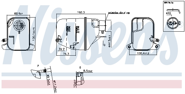 Nissens Expansievat 996168