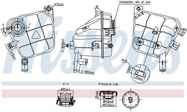 Expansievat Nissens 996207