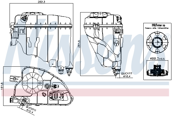 Expansievat Nissens 996209