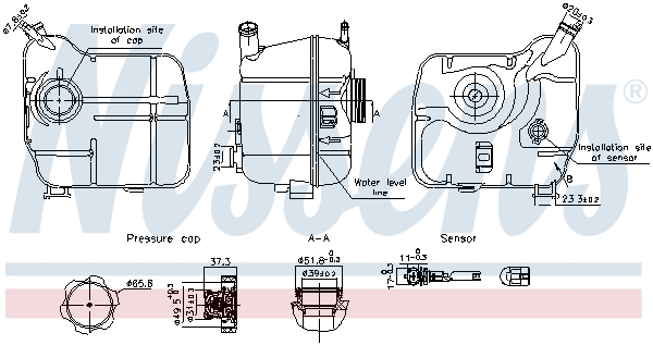 Expansievat Nissens 996239