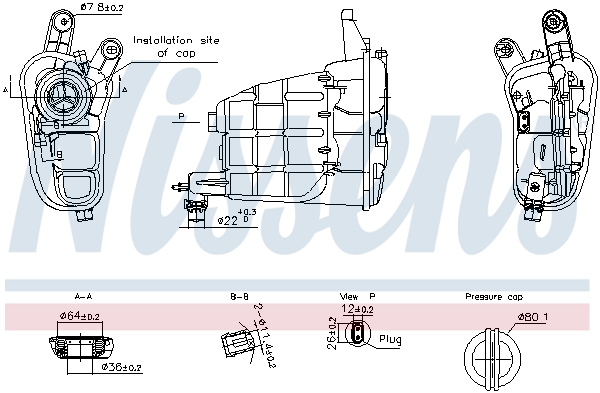 Expansievat Nissens 996301