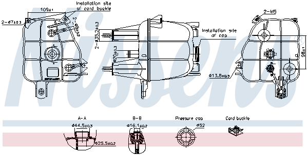 Expansievat Nissens 996307