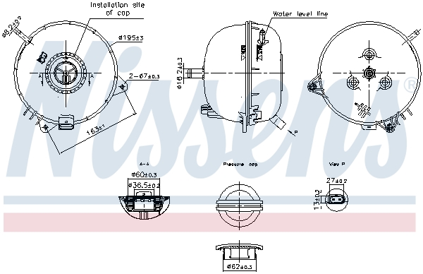 Expansievat Nissens 996313