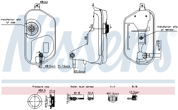 Expansievat Nissens 996327