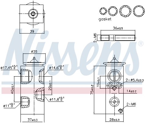 Airco expansieklep Nissens 999427