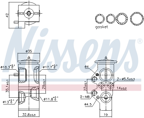 Airco expansieklep Nissens 999428