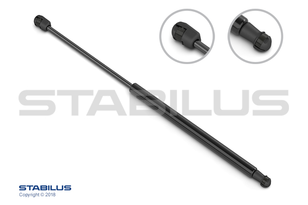 Gasveer, kofferruimte Stabilus 7469HX