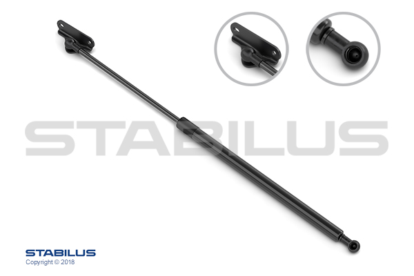 Gasveer, kofferruimte Stabilus 015527
