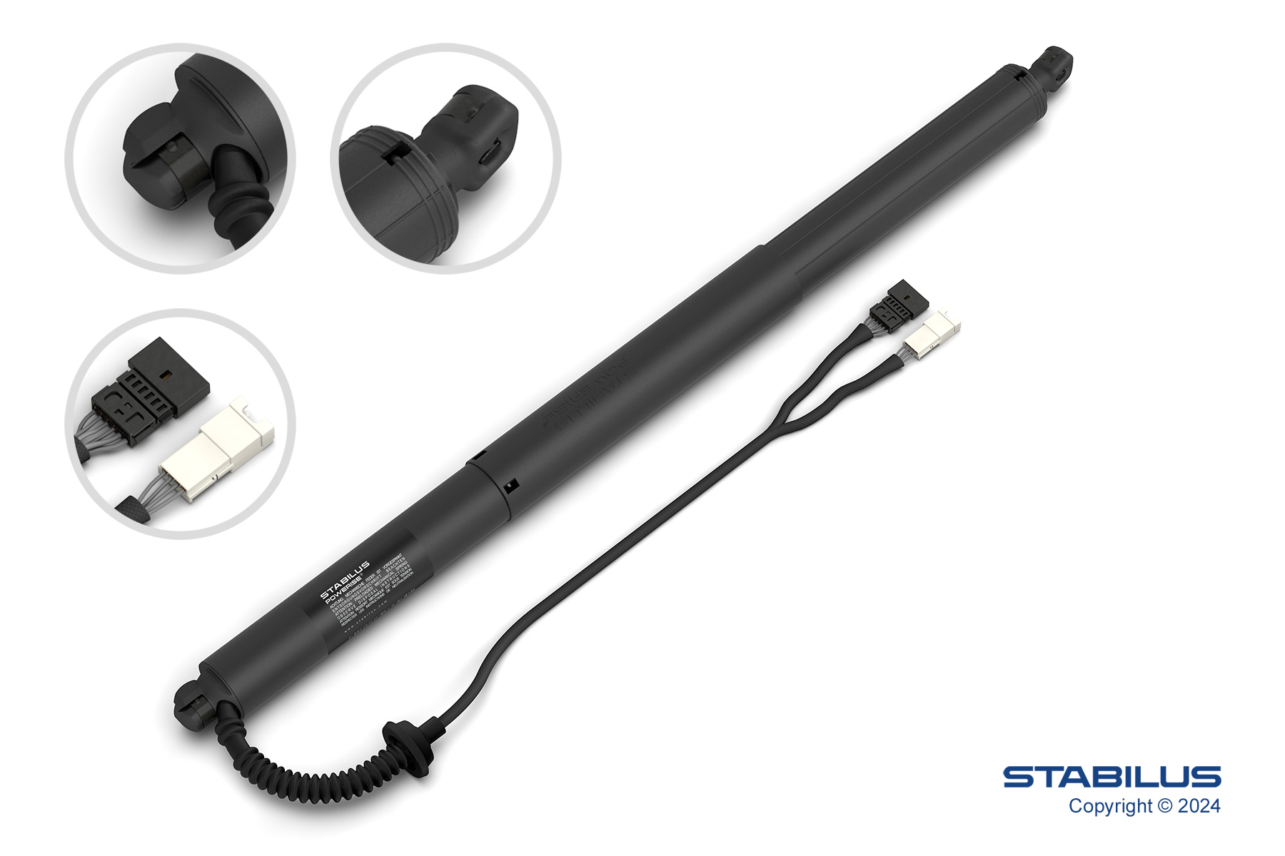 Elektromotor, achterklep Stabilus 215637