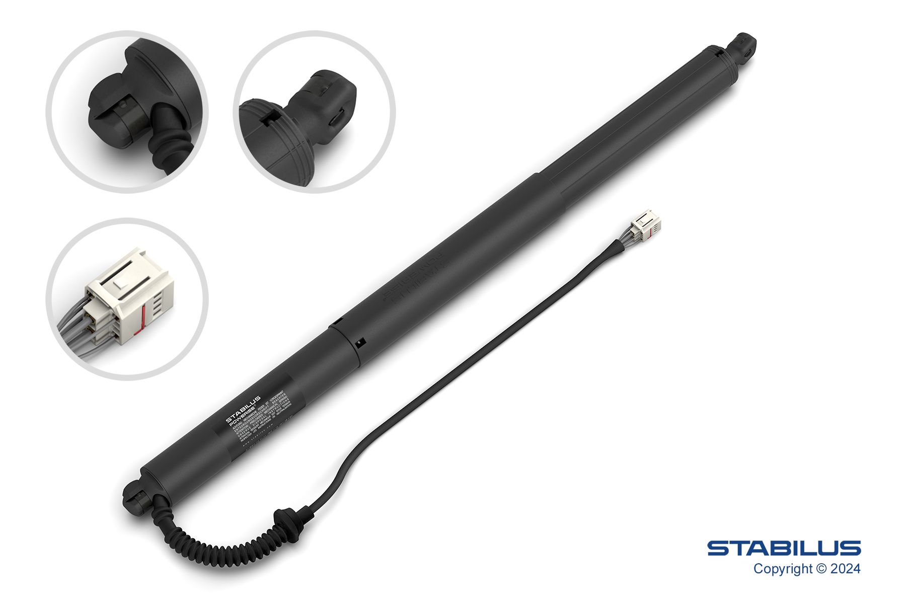 Elektromotor, achterklep Stabilus 347322