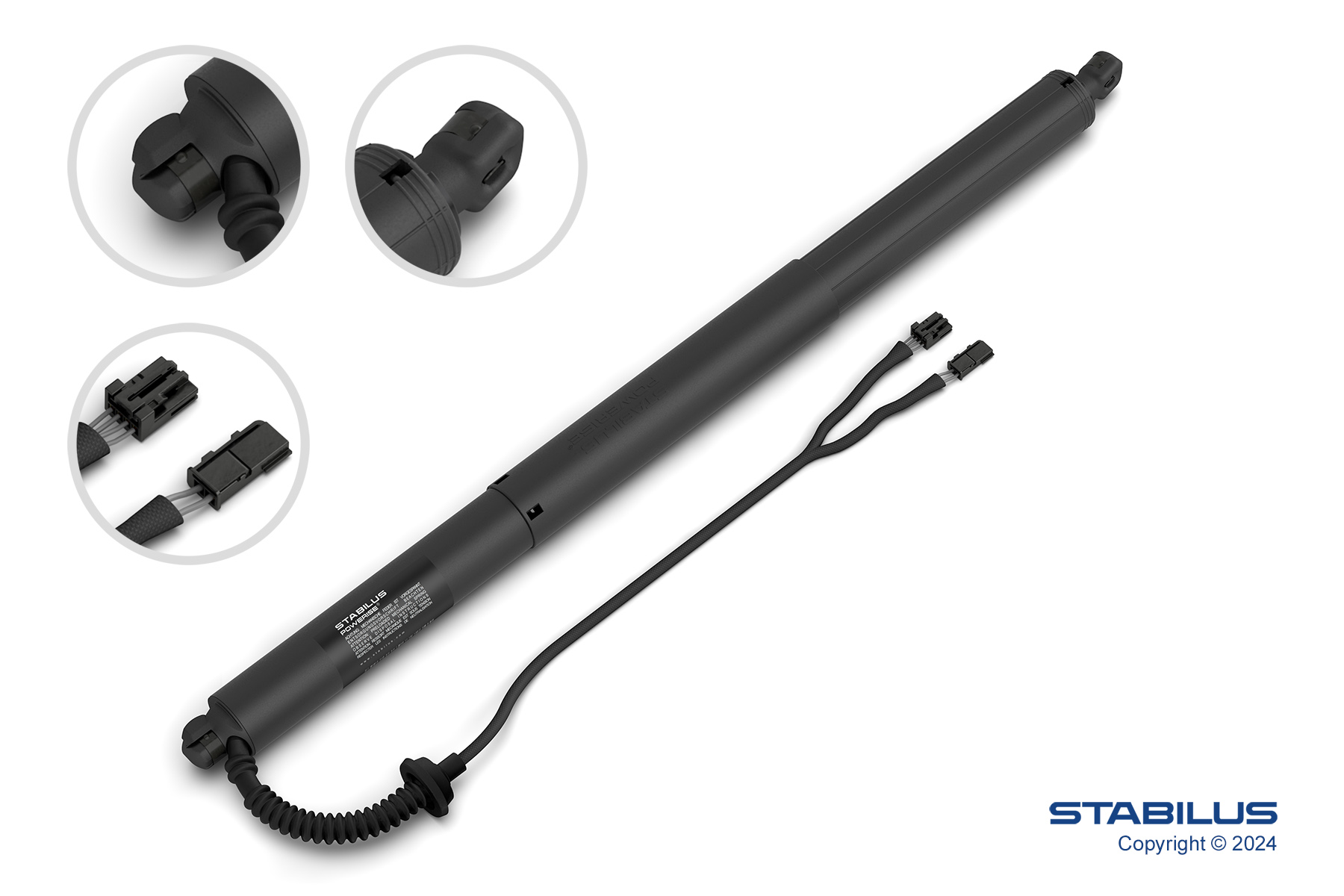 Elektromotor, achterklep Stabilus 201775