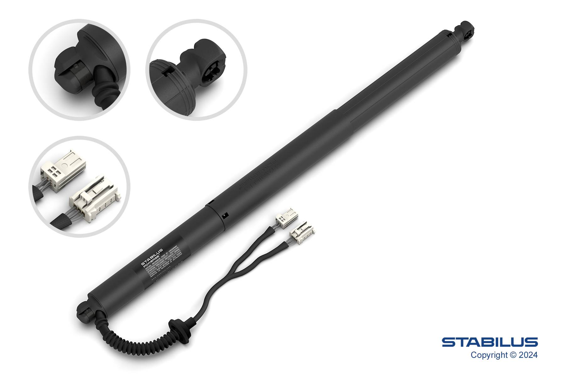 Elektromotor, achterklep Stabilus 835126