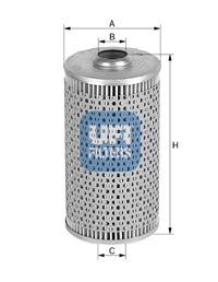 Filter/oliezeef automaatbak UFI 22.005.00
