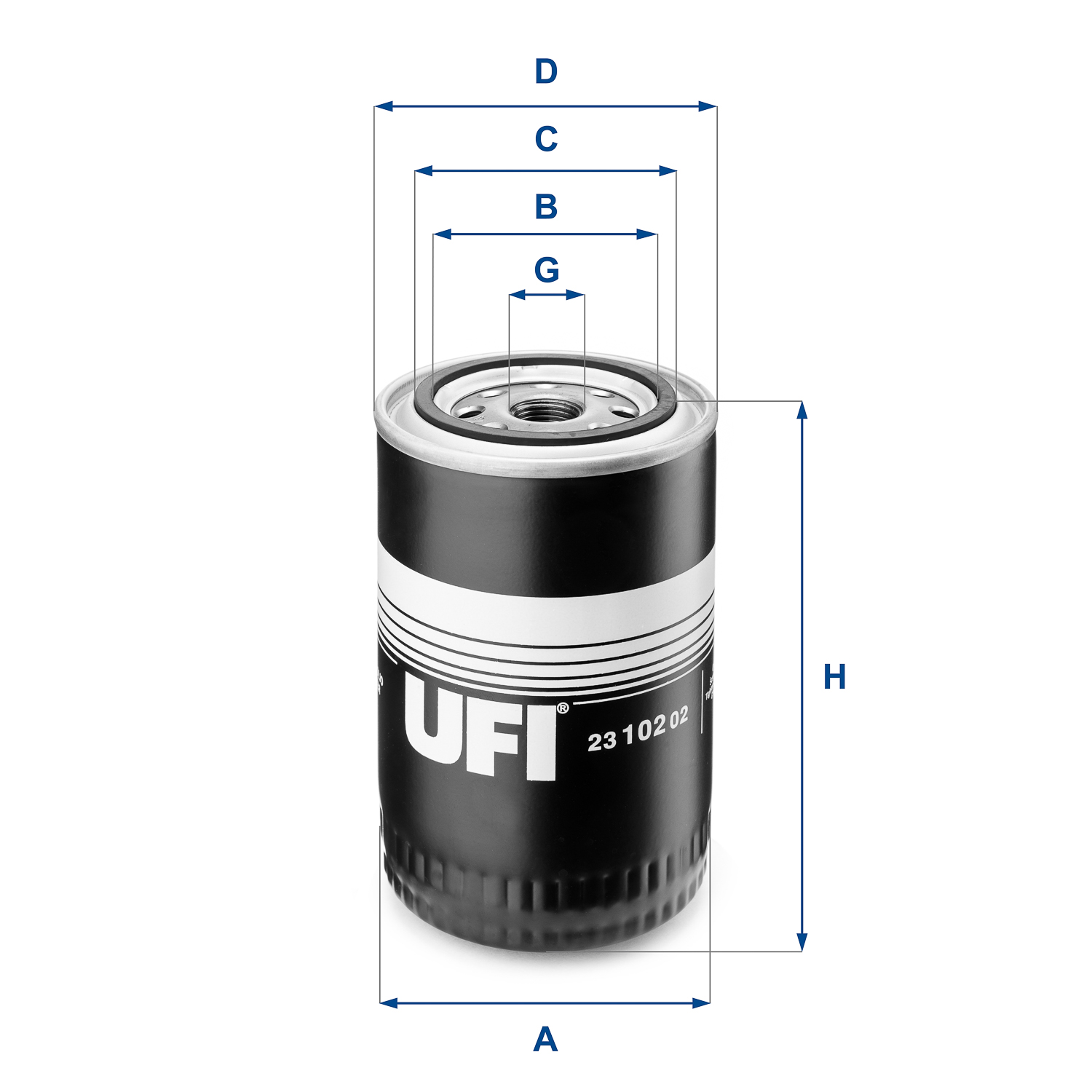 Oliefilter UFI 23.102.02