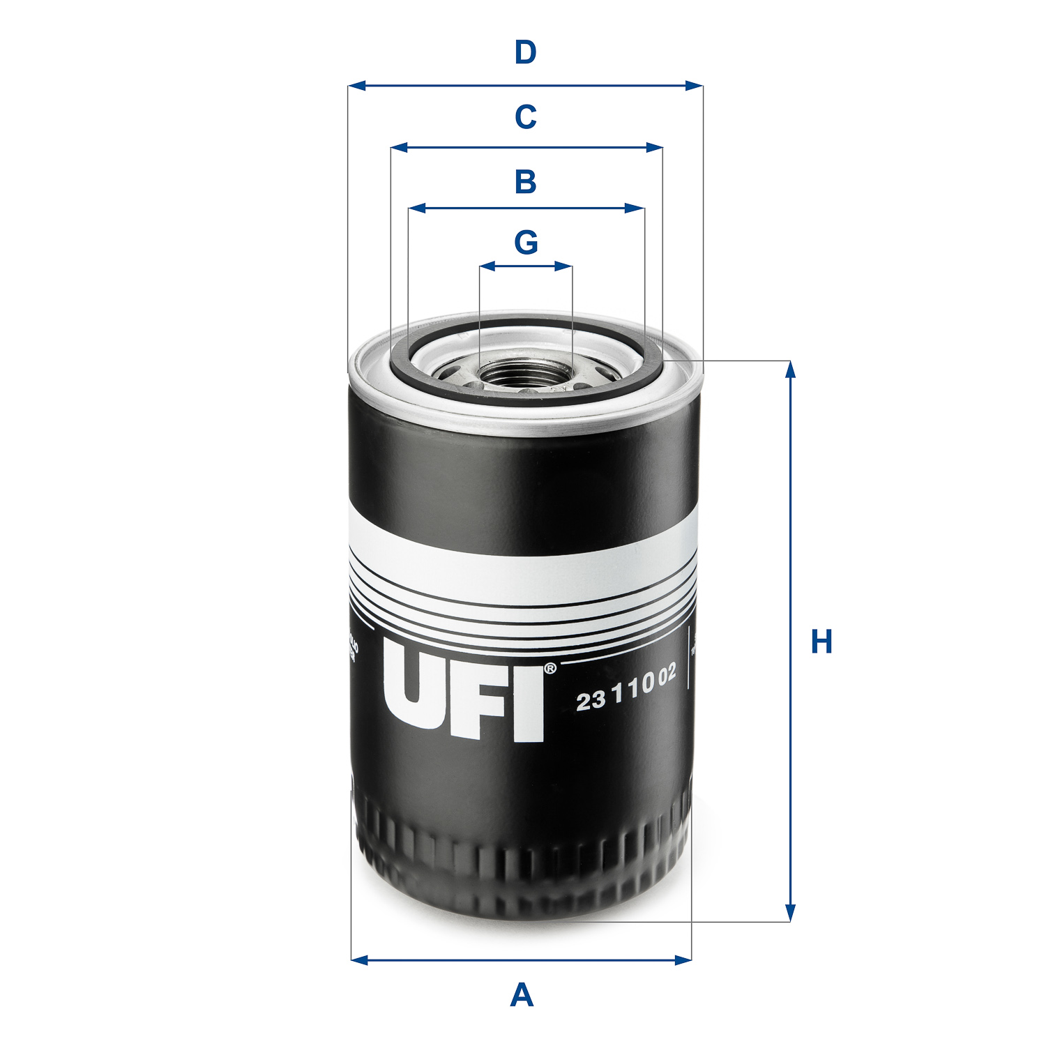 Oliefilter UFI 23.110.02