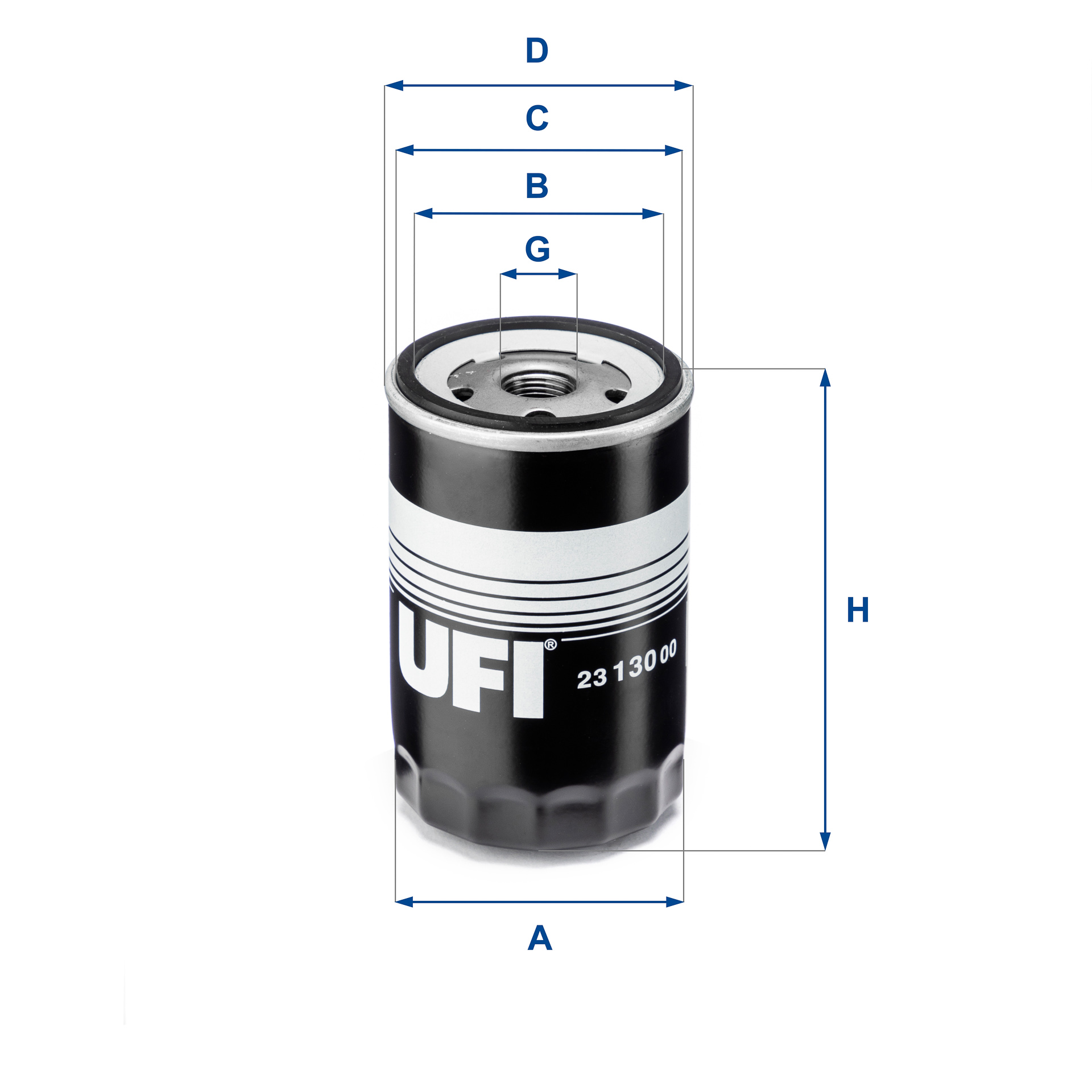 Oliefilter UFI 23.130.00