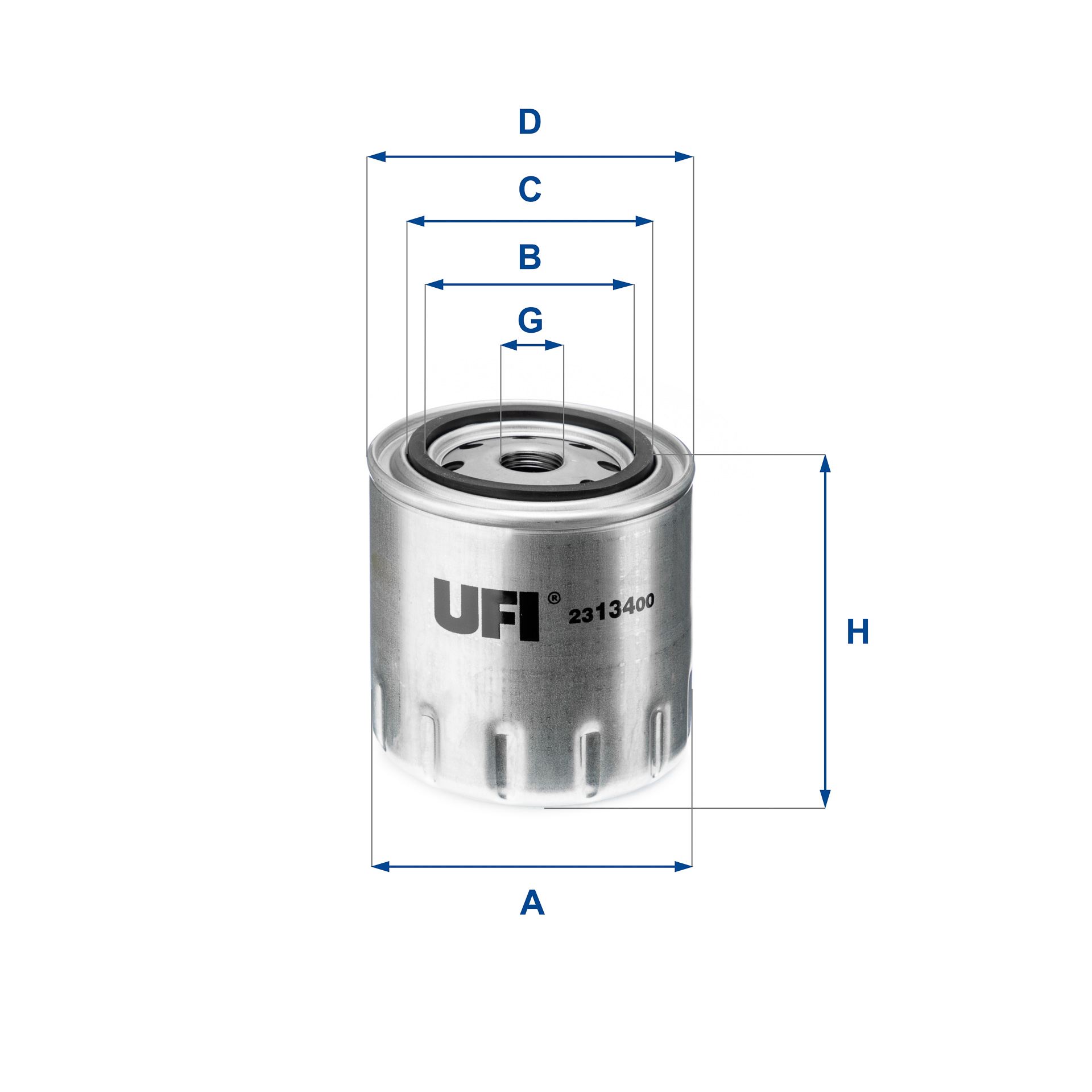 Oliefilter UFI 23.134.00