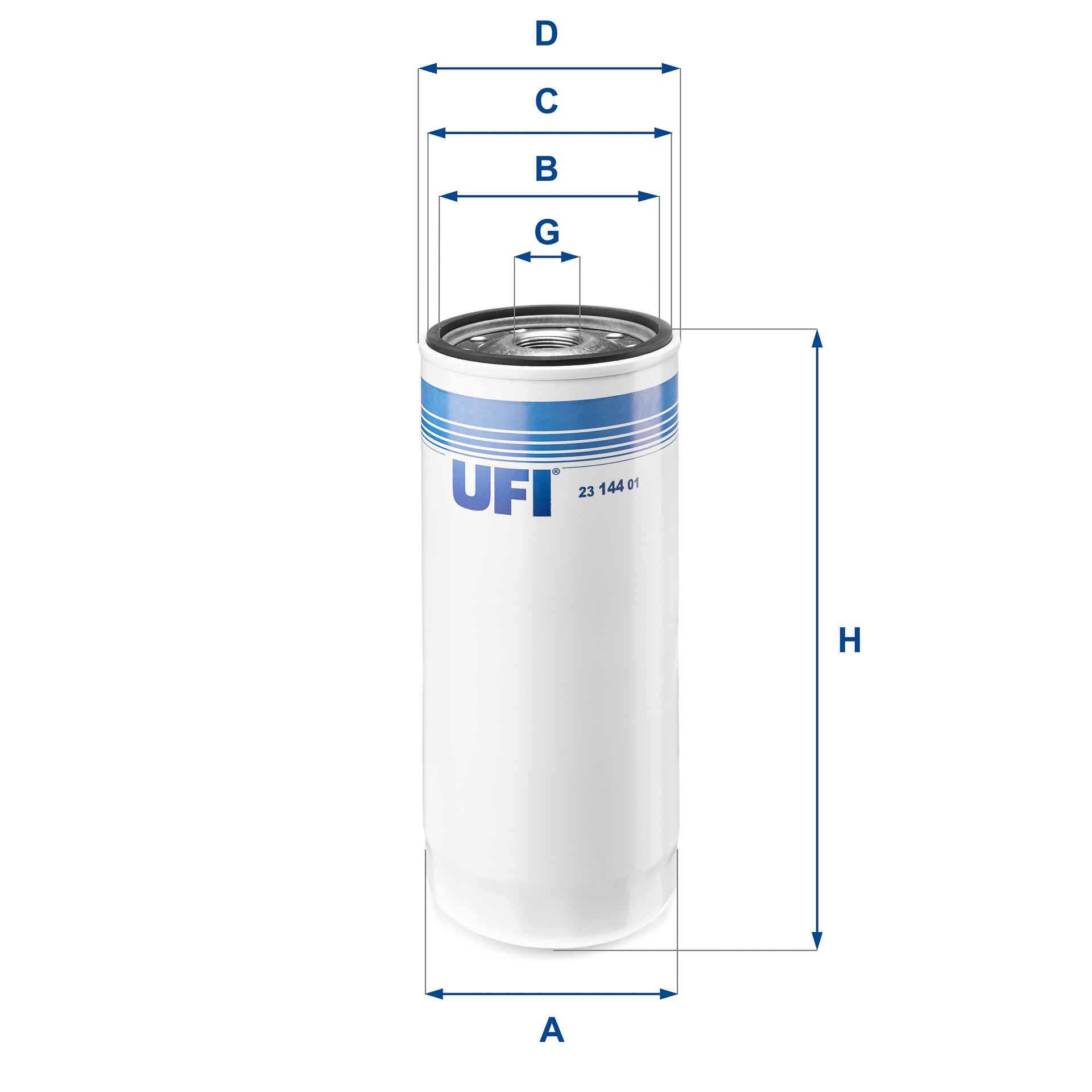 Oliefilter UFI 23.144.01