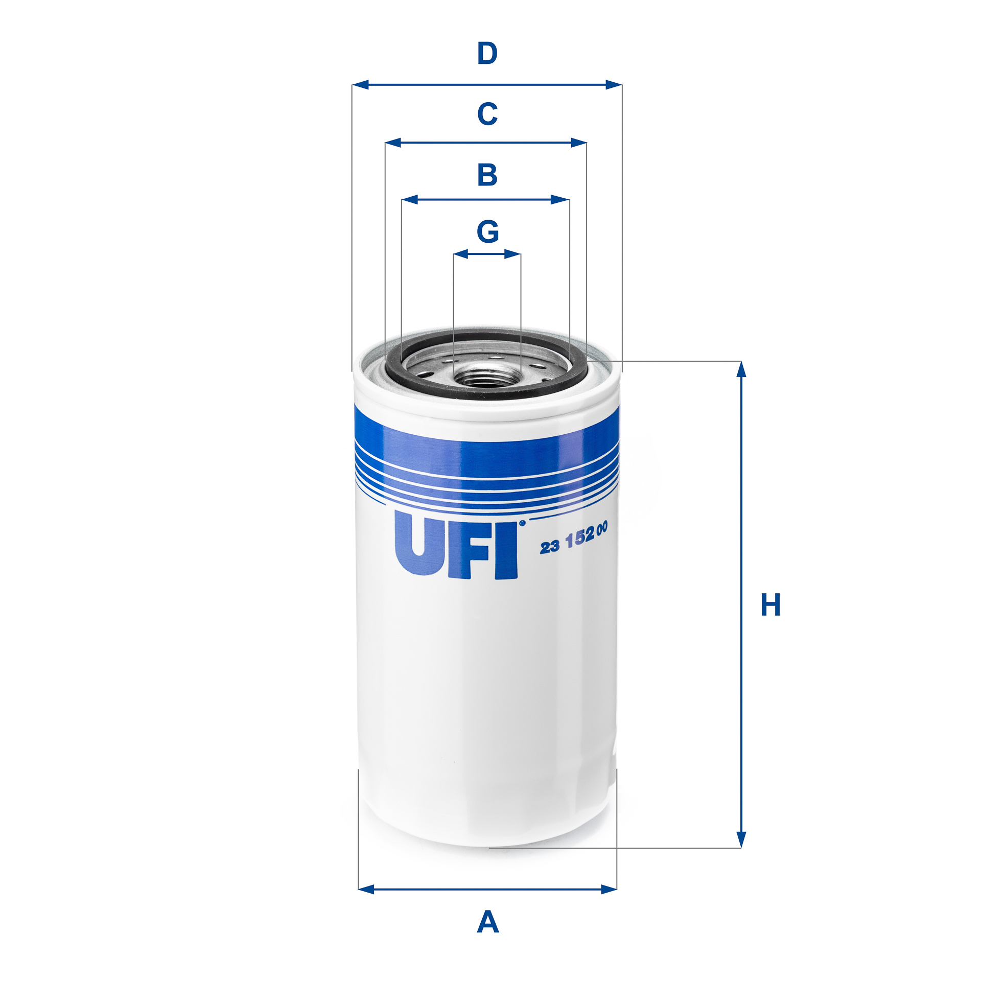 Oliefilter UFI 23.152.00