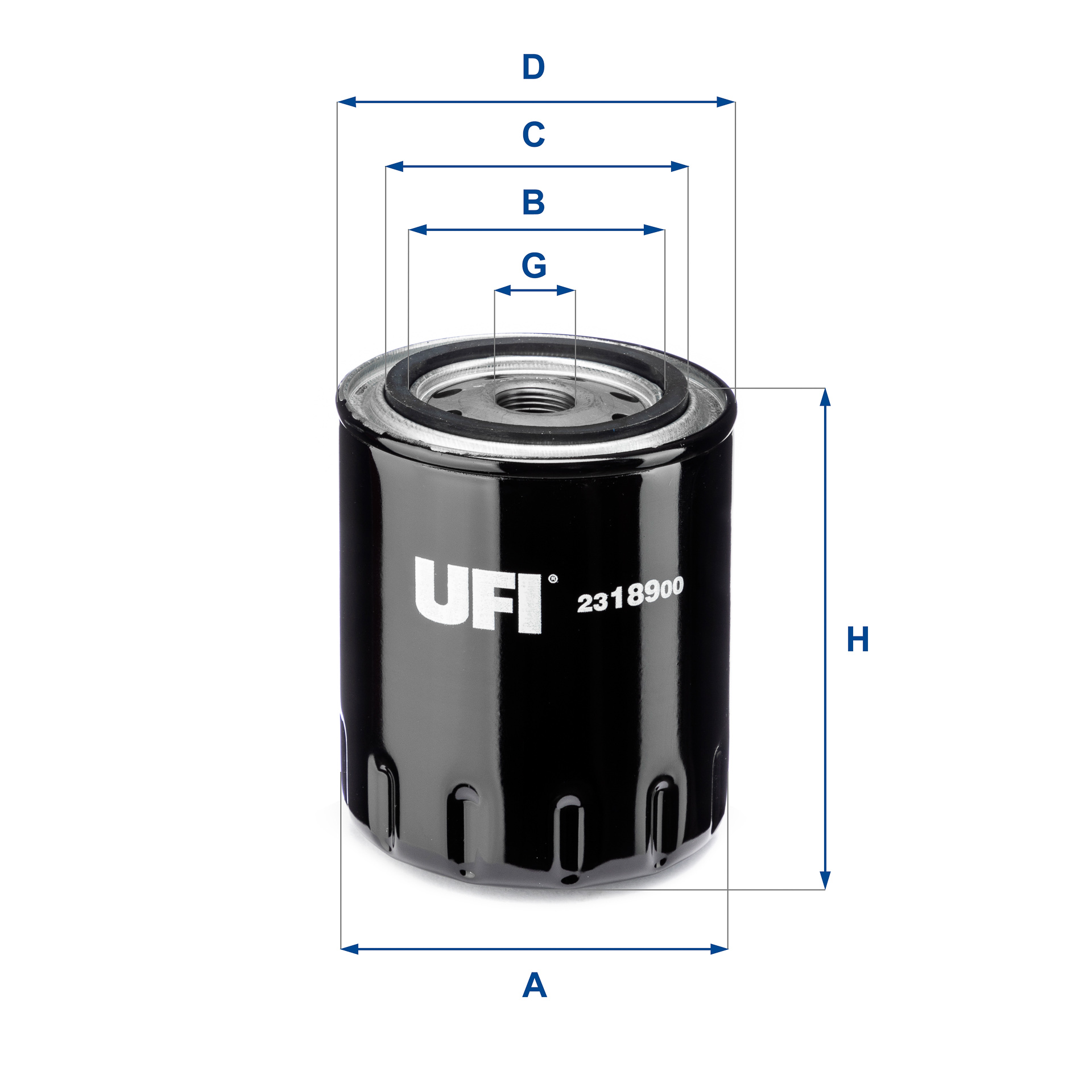 Oliefilter UFI 23.189.00