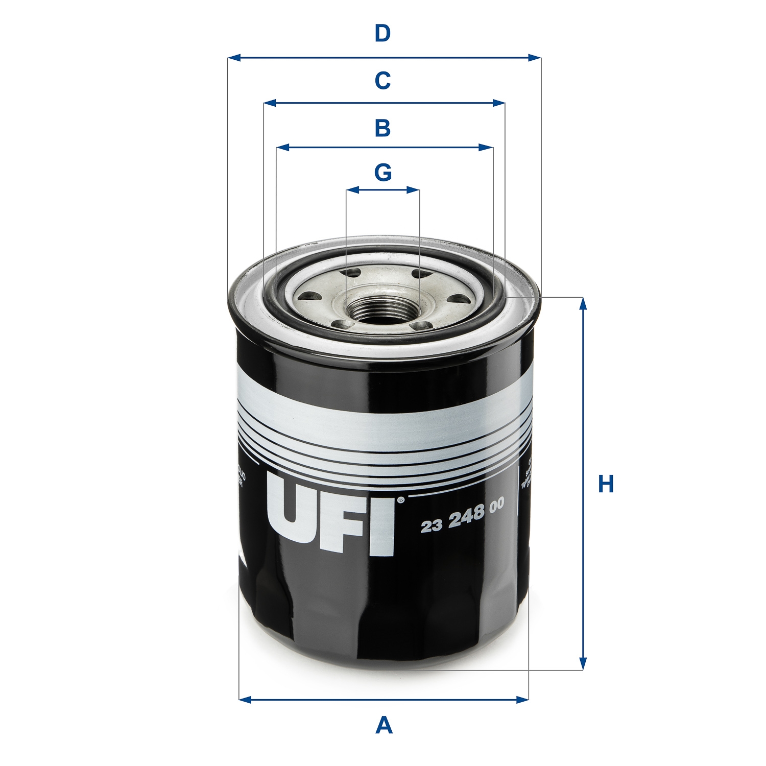 Oliefilter UFI 23.248.00