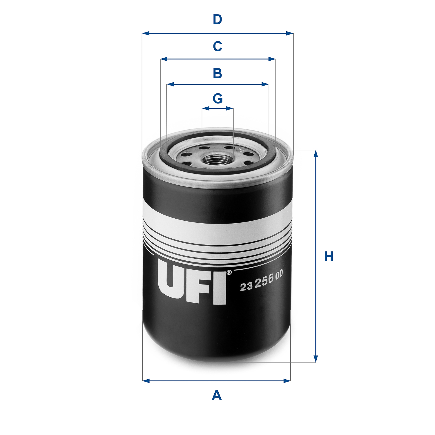 Oliefilter UFI 23.256.00