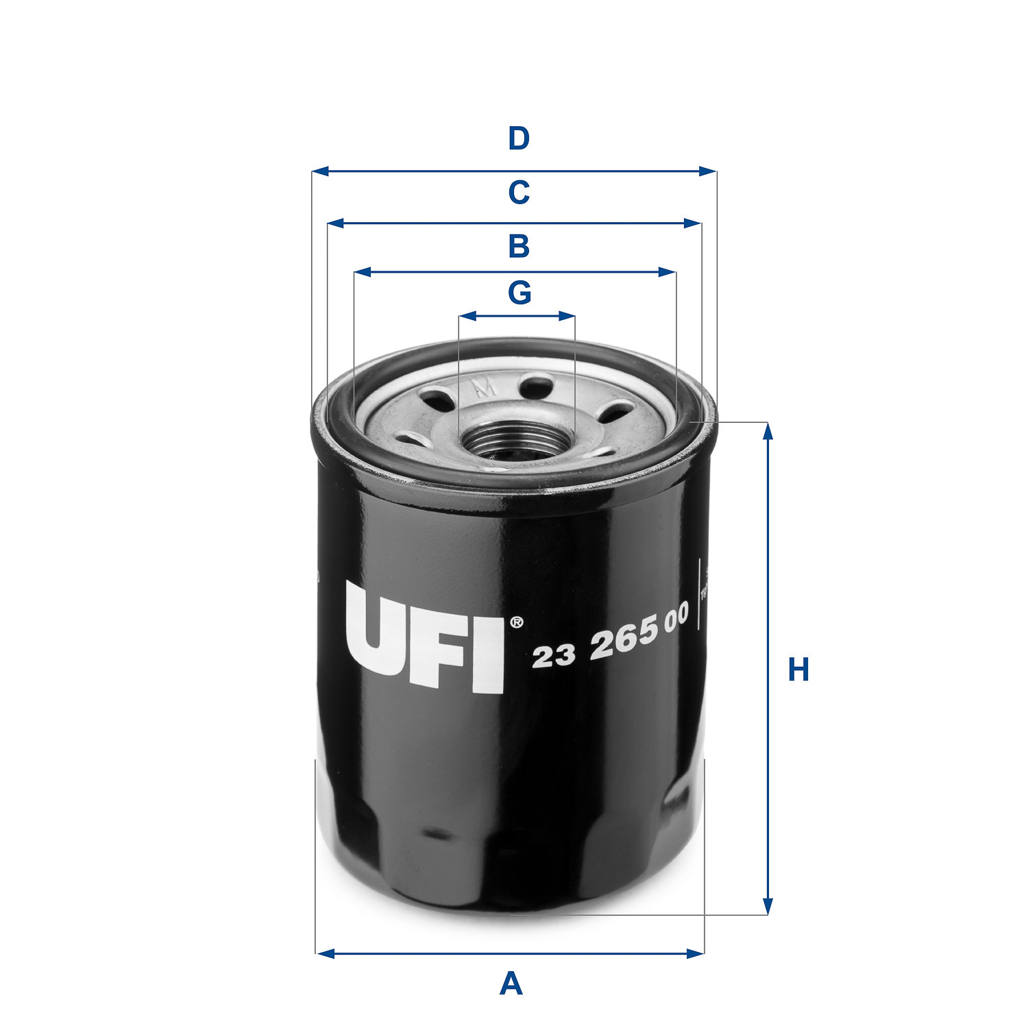 Oliefilter UFI 23.265.00