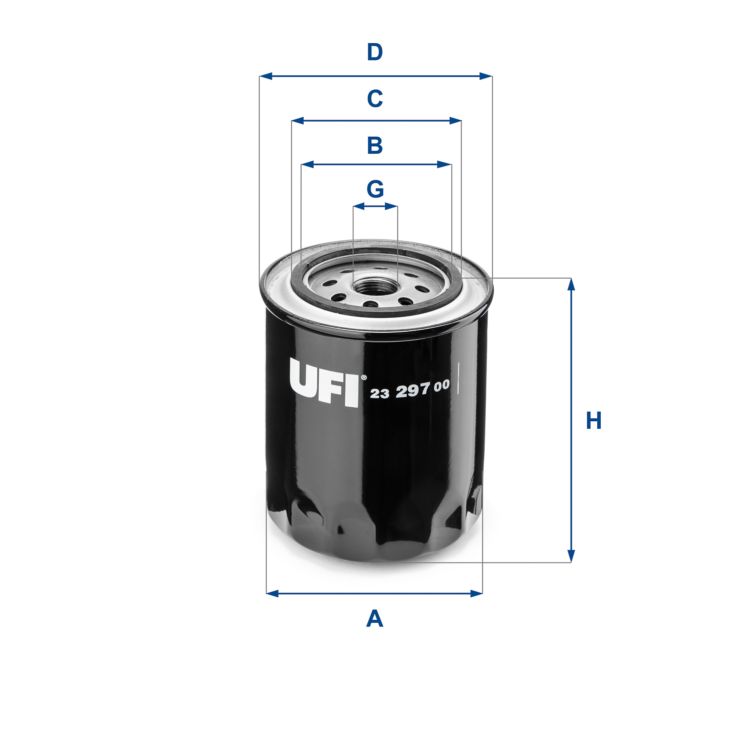 Oliefilter UFI 23.297.00