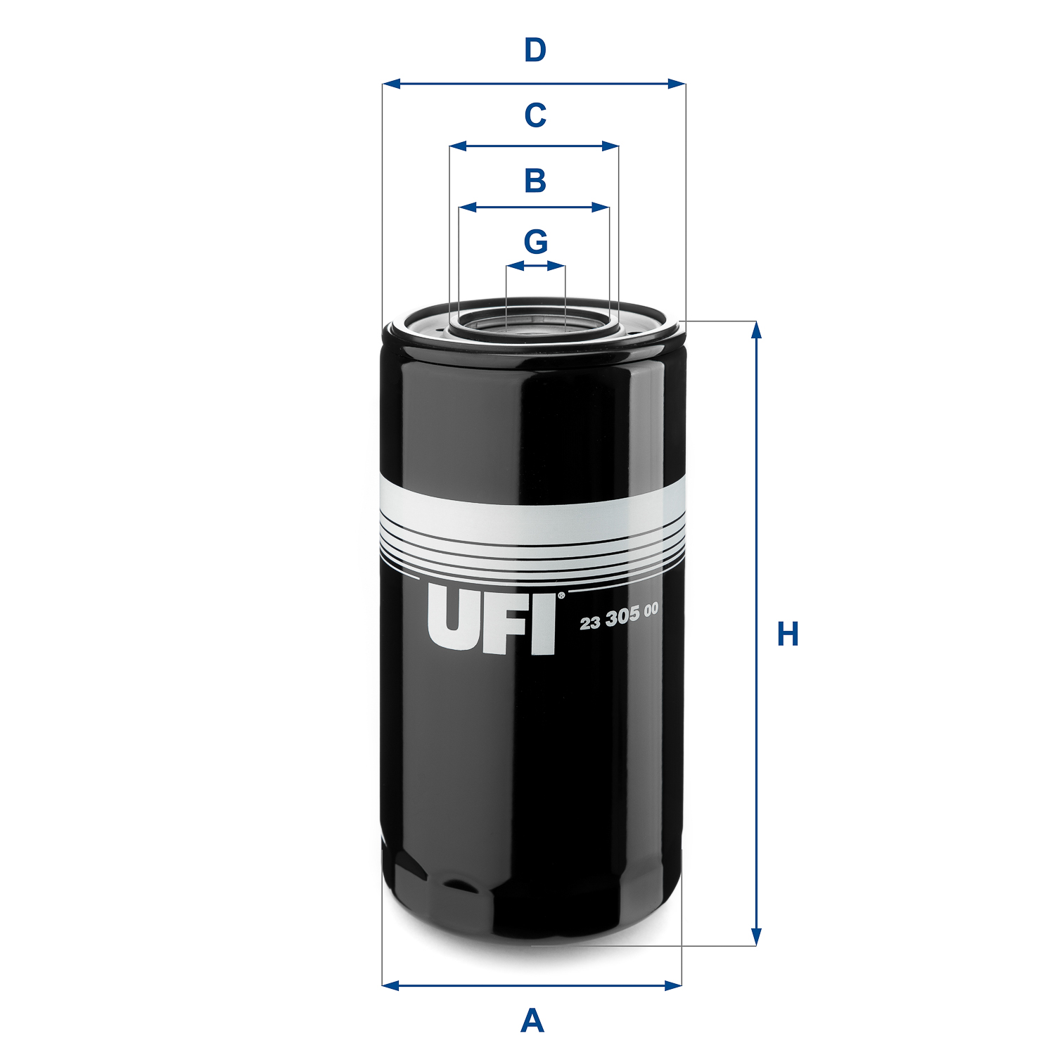 Oliefilter UFI 23.305.00