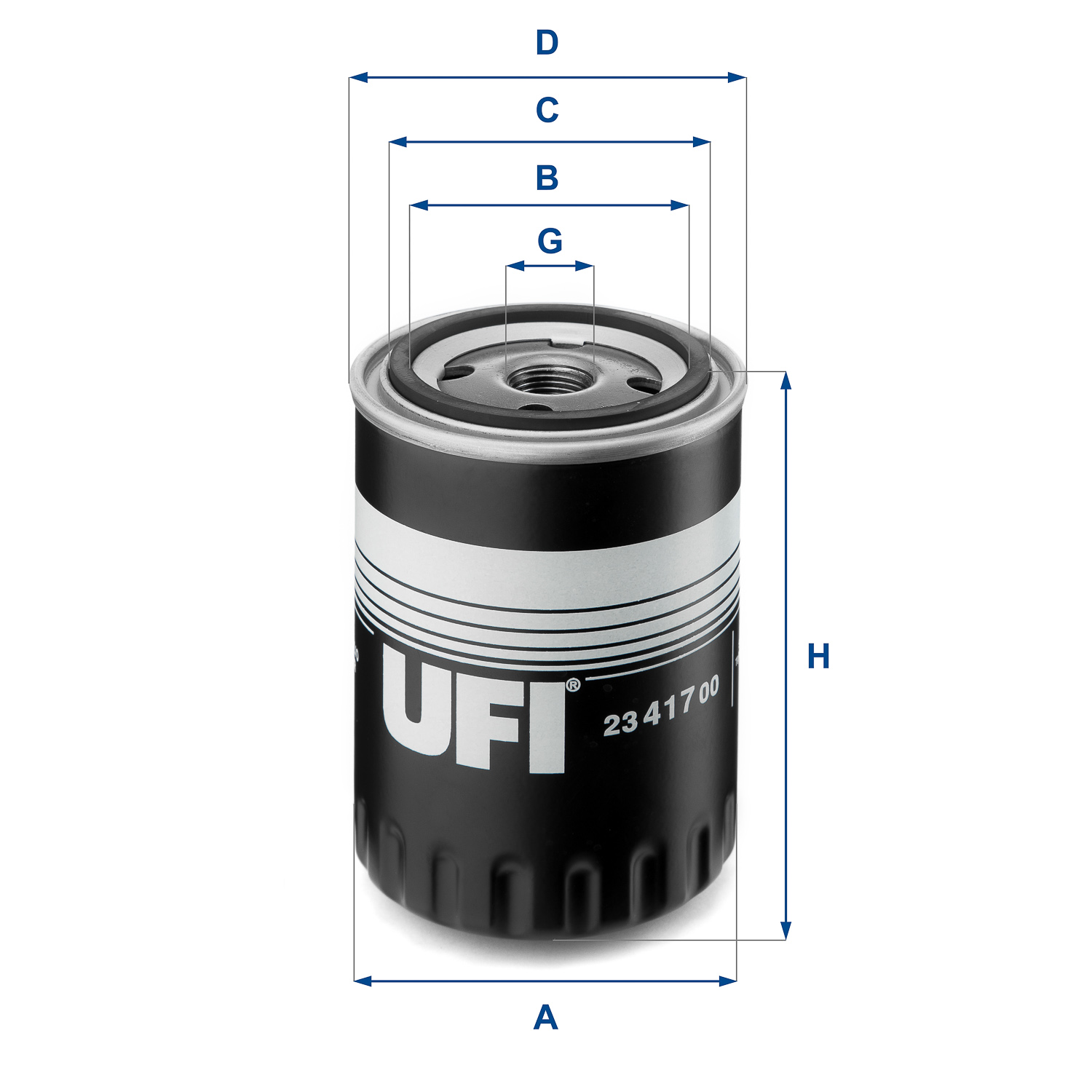 Oliefilter UFI 23.417.00