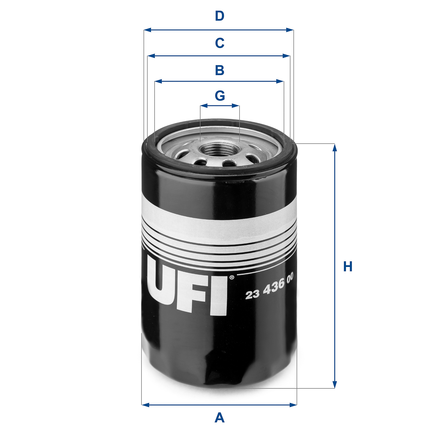 Oliefilter UFI 23.436.00