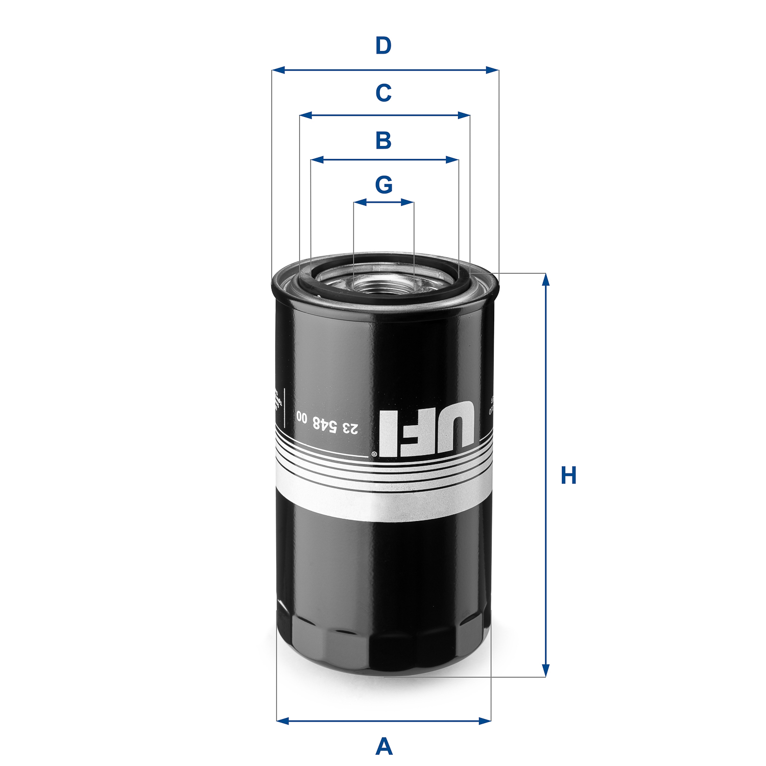 Oliefilter UFI 23.548.00