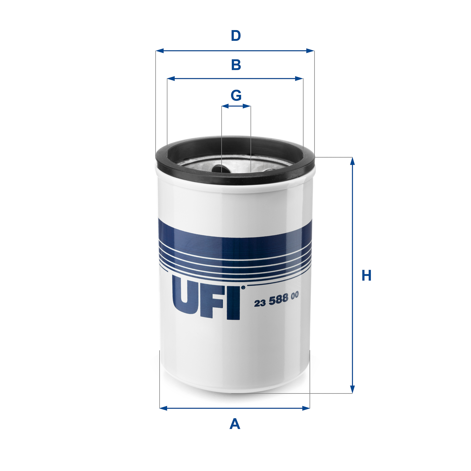 Oliefilter UFI 23.588.00