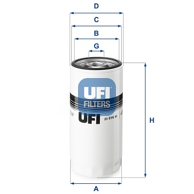 Filter/oliezeef automaatbak UFI 23.614.00