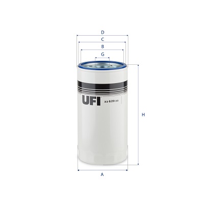 Oliefilter UFI 23.629.00