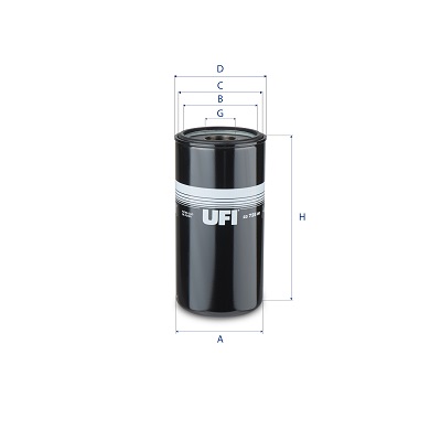 Hydrauliekfilter UFI 23.725.00