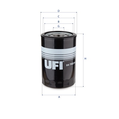 Oliefilter UFI 23.782.00