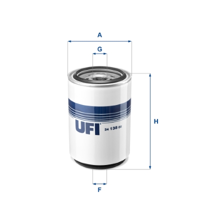 Brandstoffilter UFI 24.138.00