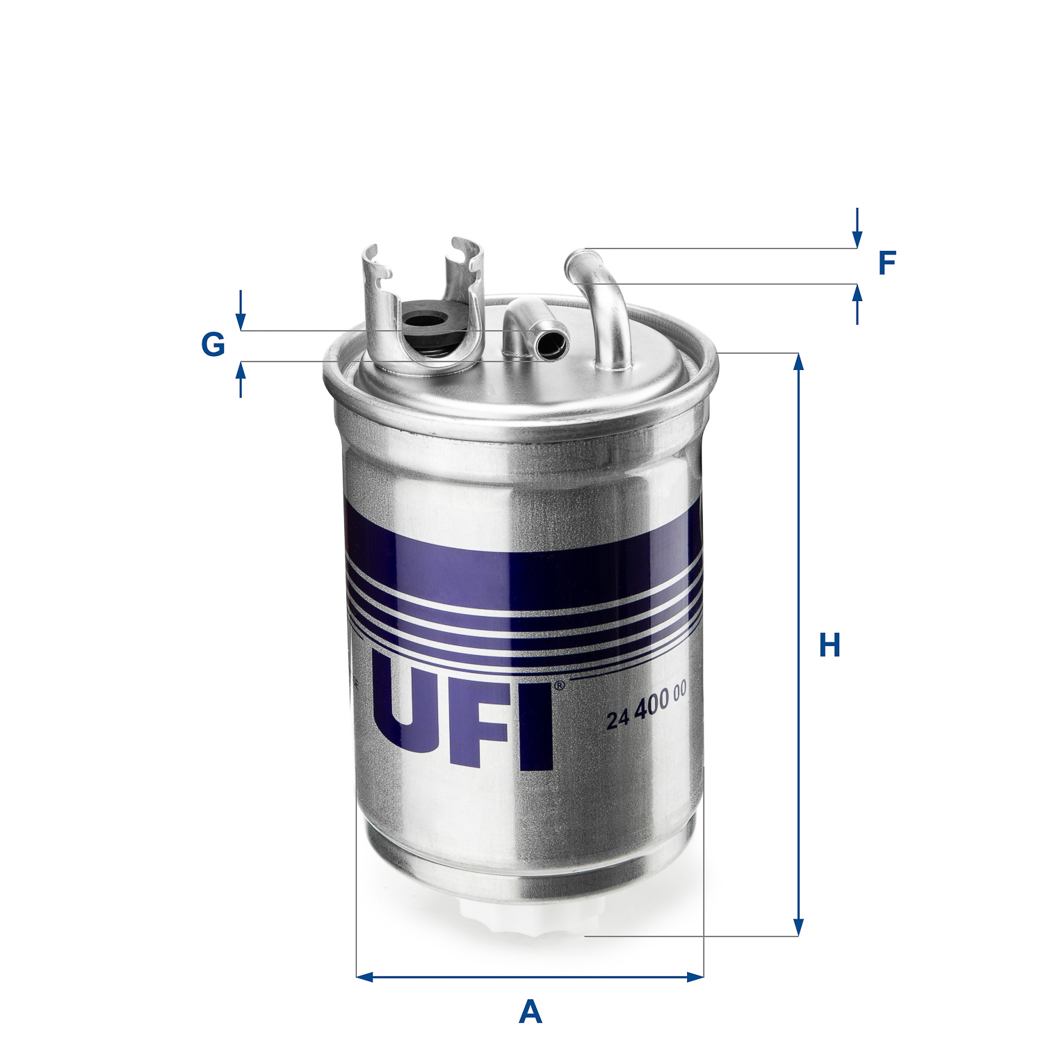 Brandstoffilter UFI 24.400.00