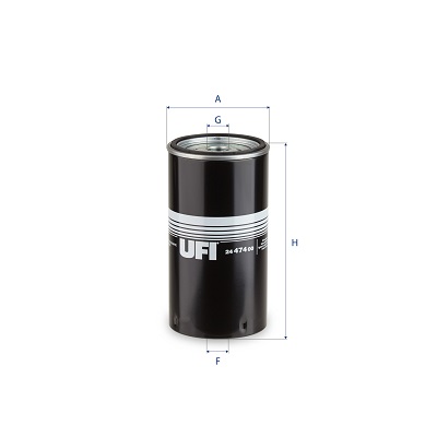 Brandstoffilter UFI 24.474.00