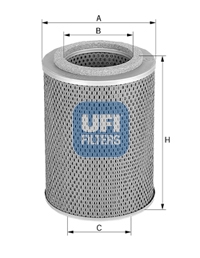 Filter/oliezeef automaatbak UFI 25.439.00