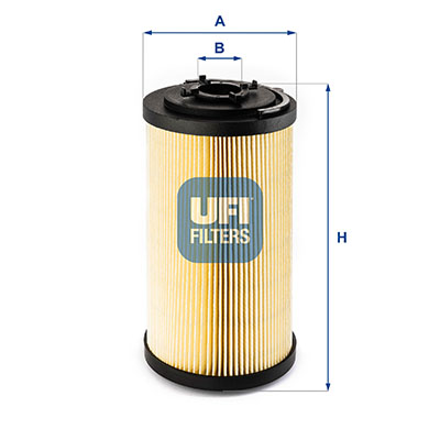 Filter/oliezeef automaatbak UFI 25.697.00