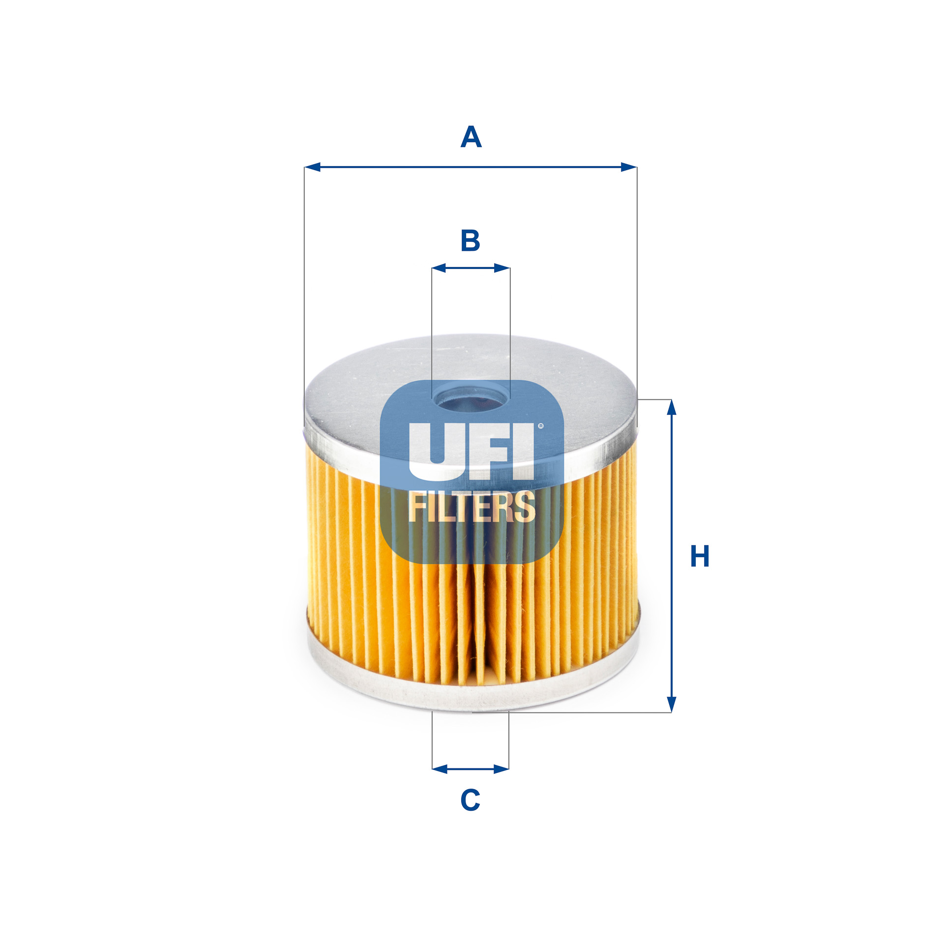 Brandstoffilter UFI 26.652.00