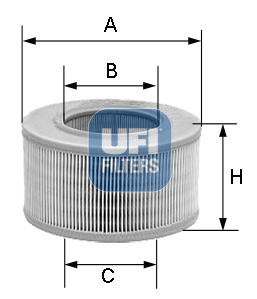 Luchtfilter UFI 27.752.00