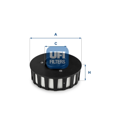 Carter ontluchtingsfilters UFI 27.686.00