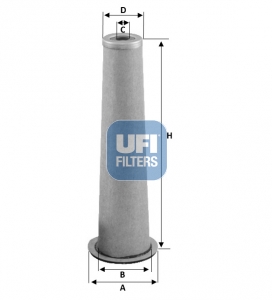 Oliefilter UFI 27.A61.00