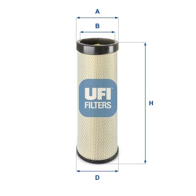 Luchtfilter UFI 27.D62.00