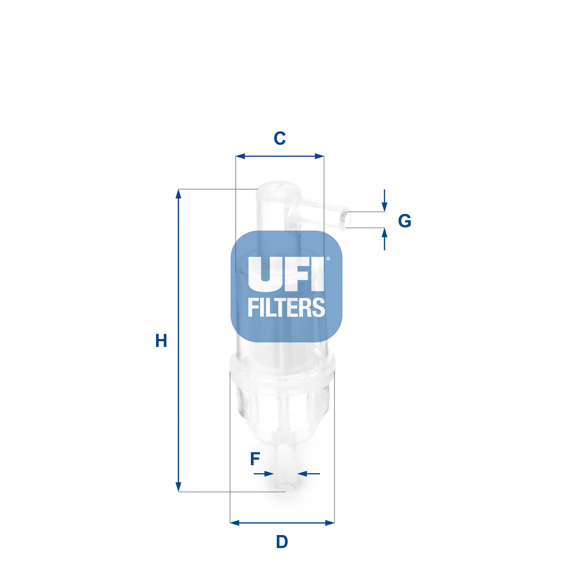 Brandstoffilter UFI 31.013.00