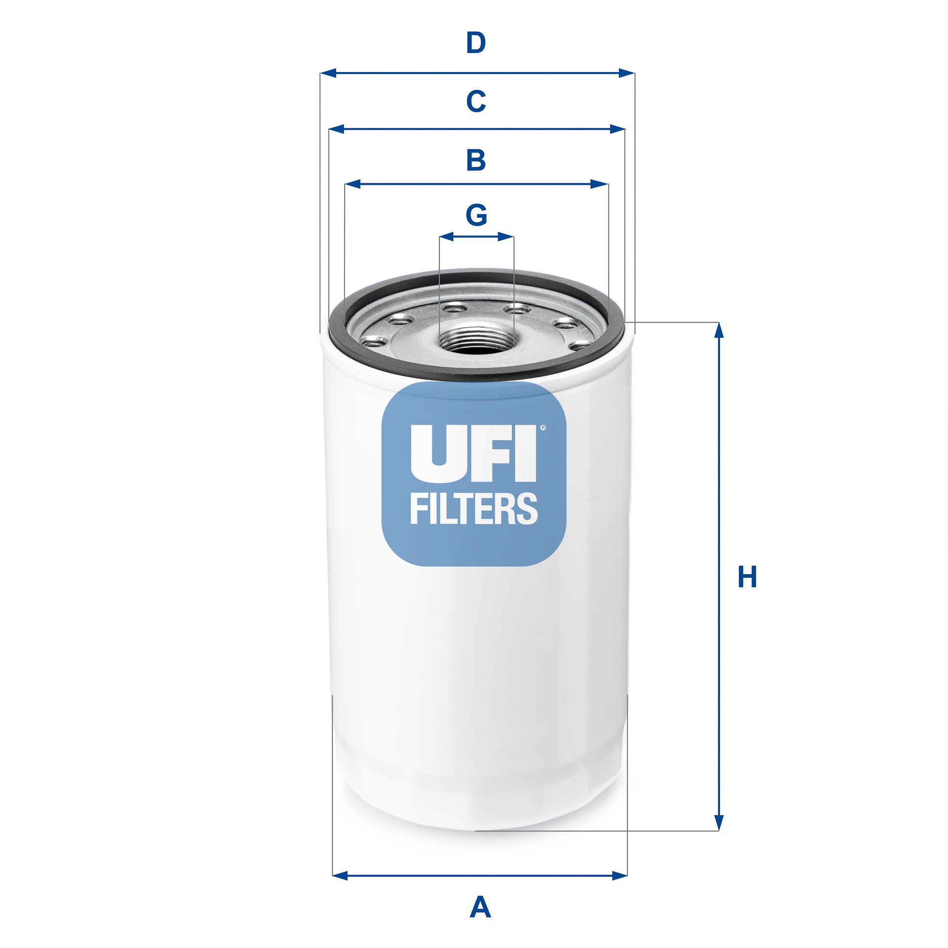 Hydrauliekfilter UFI 80.043.00