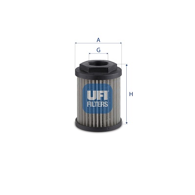 Filter/oliezeef automaatbak UFI 82.142.00